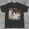 Cat Meme Y2k Retro Unisex