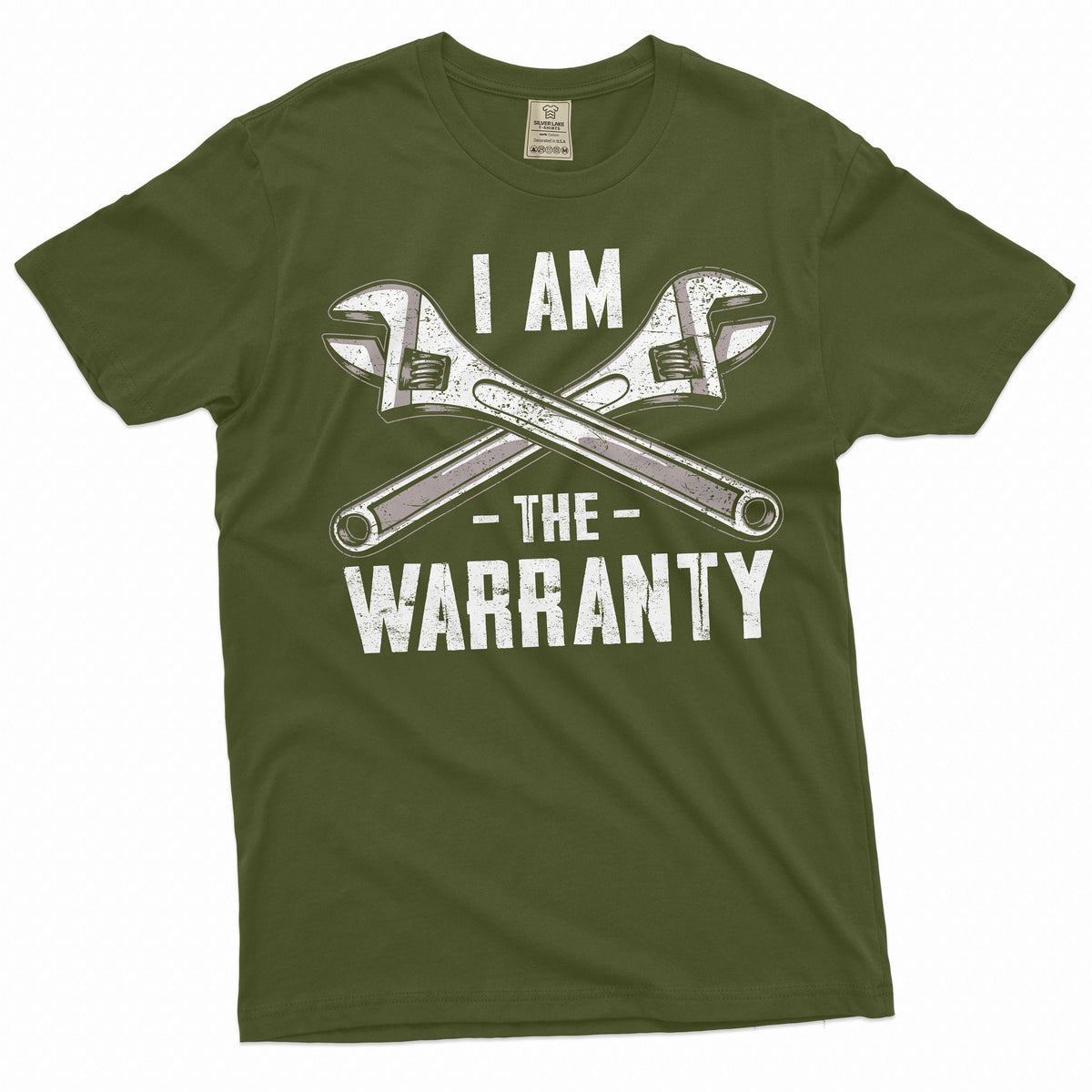 Am Warranty Father'S Day Dad Grandpa Papa Garage Mechanic Tee