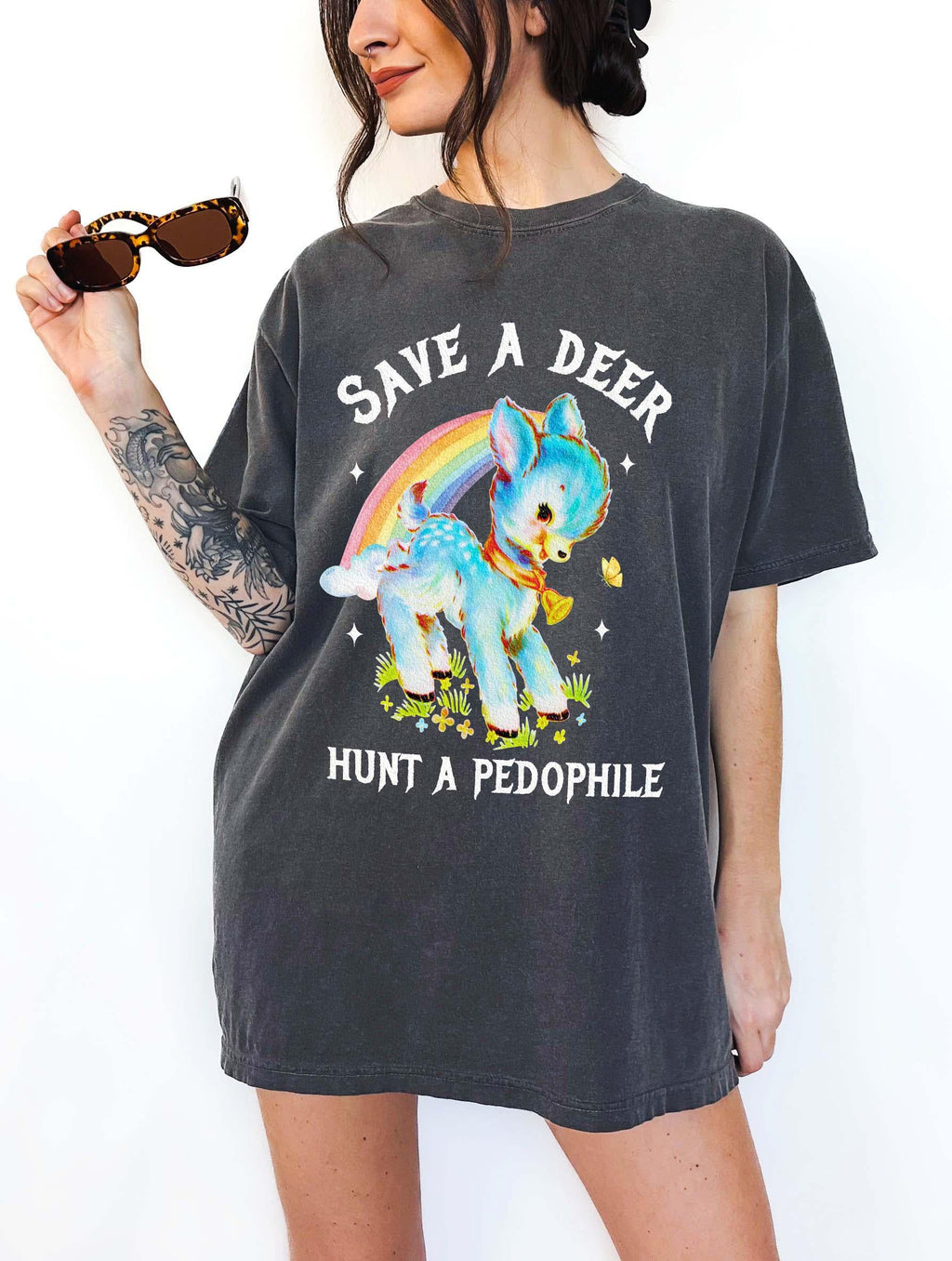 Save Deer Hunt Pedophile Unisex