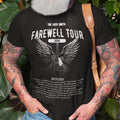 Personalized Retirement Farewell Tour Music-Themed Music Fan Custom Retiree Softstyle Tee