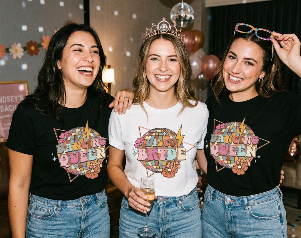 Disco Bachelorette Party Bride Squad Unisex