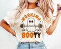 Halloween Ghost Gym Working Booty Gym Workou Ghos Fitness Halloween