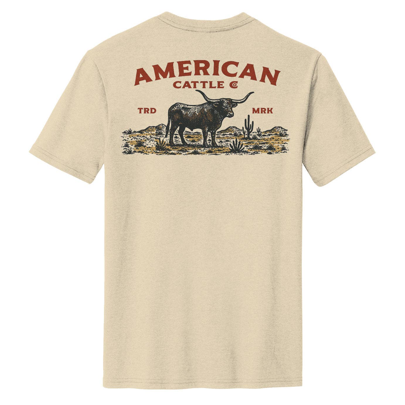 Desert Longhorn Tee Unisex , , , Long Sleeve Tee
