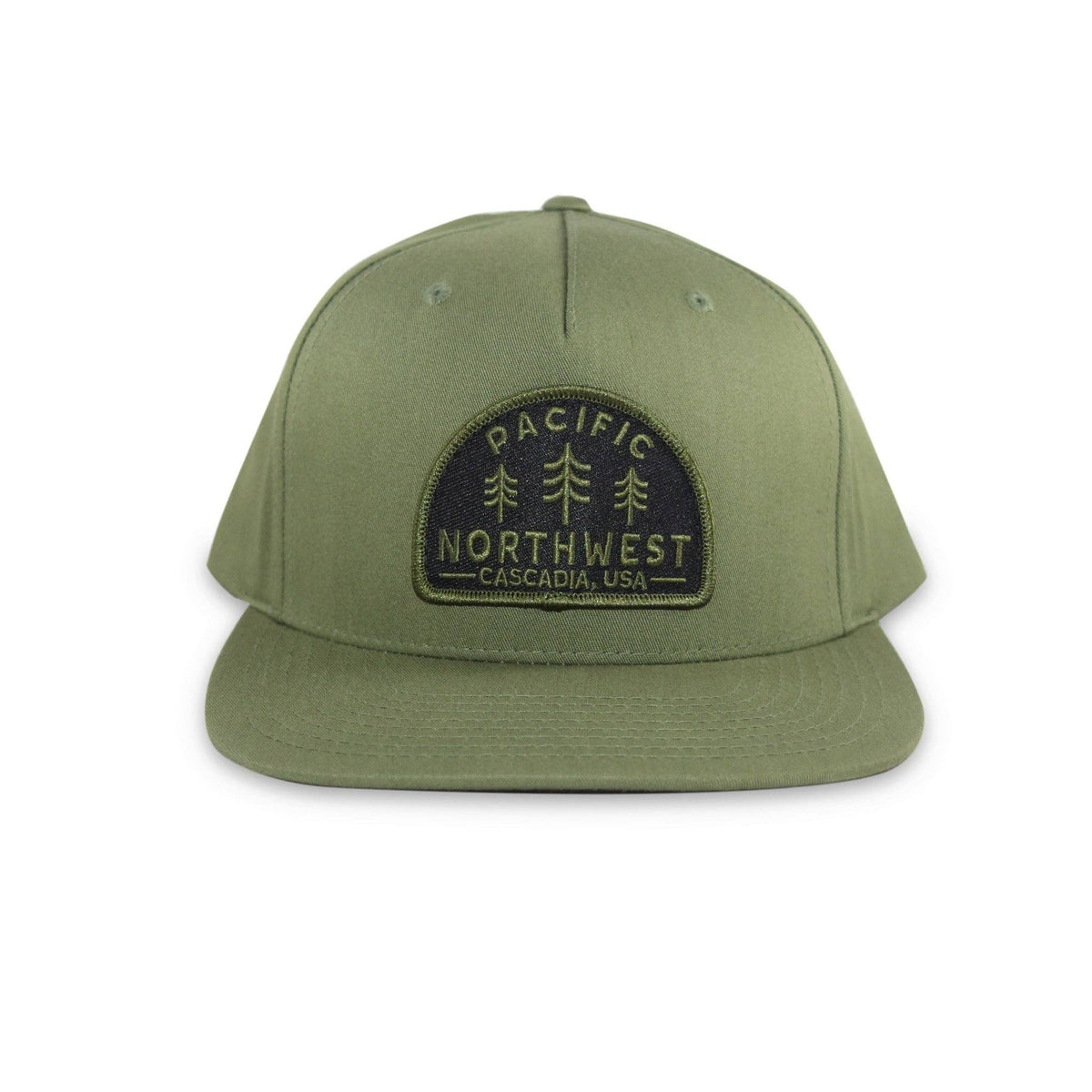Timberline Snapback Hat Olive Unisex , , , Long Sleeve Tee