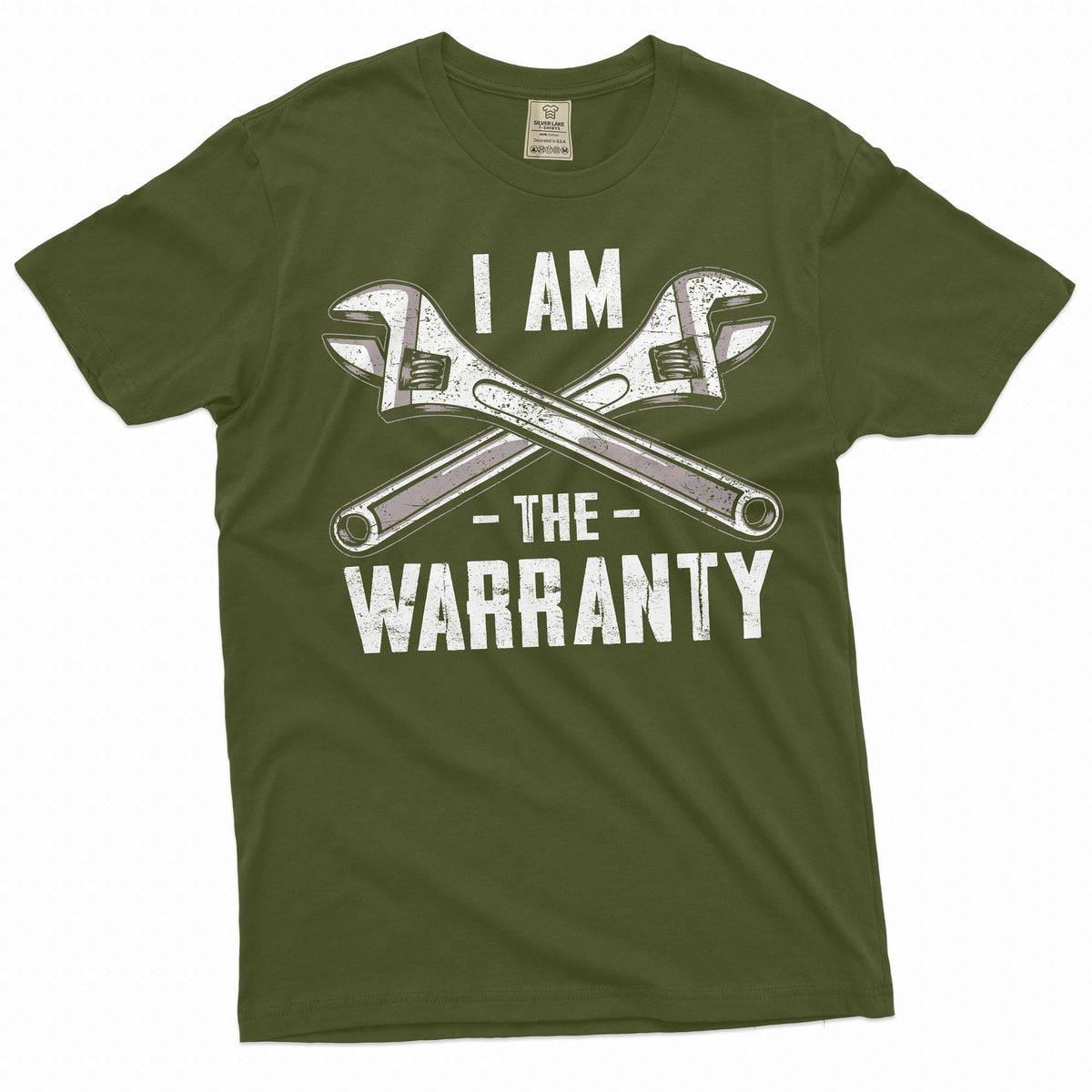 Am Warranty Father'S Day Dad Grandpa Papa Garage Mechanic Tee