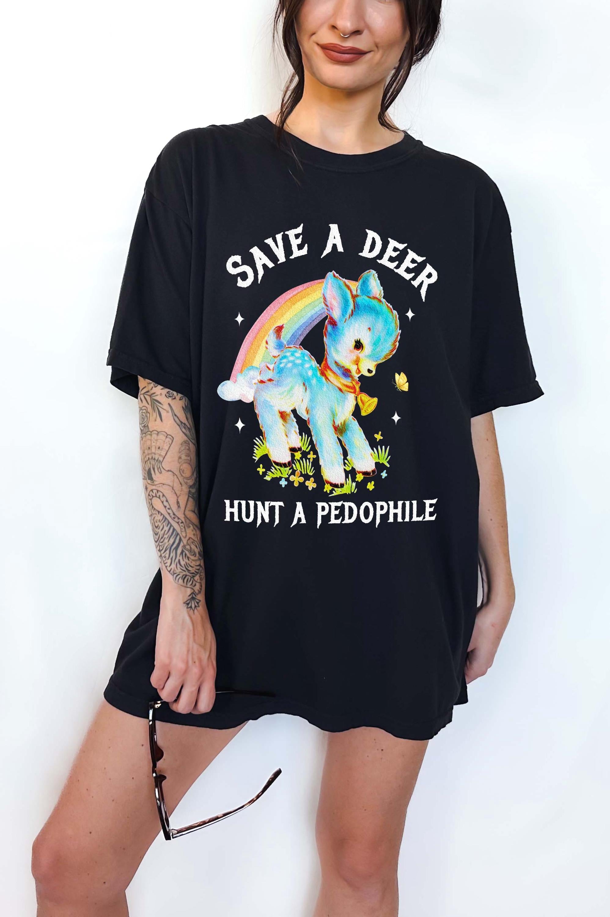 Save Deer Hunt Pedophile Unisex