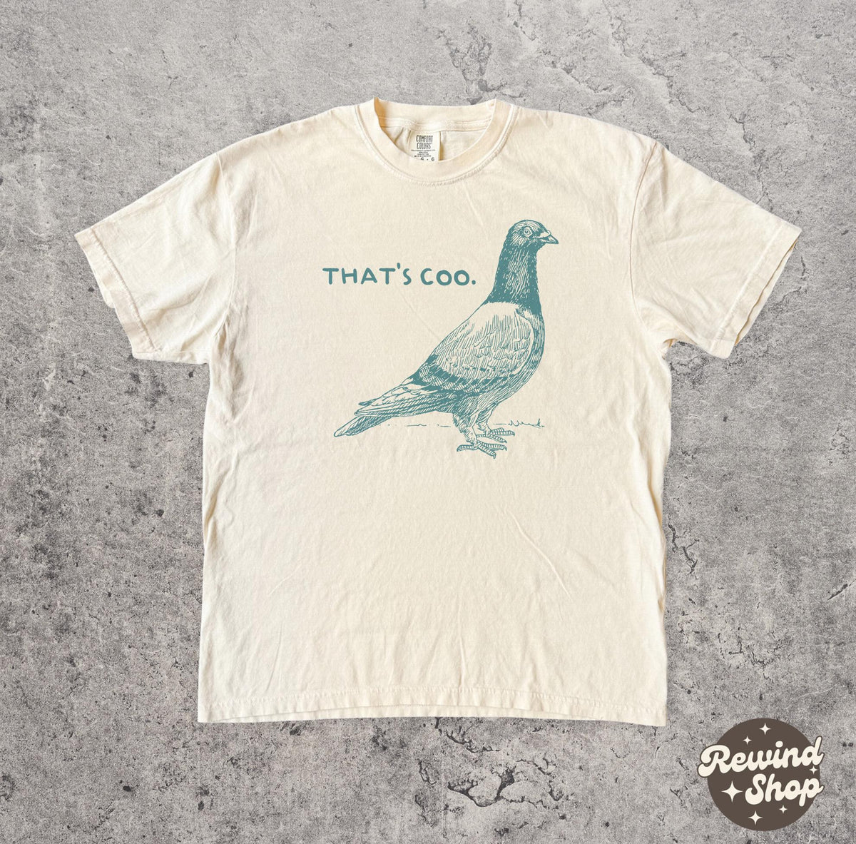 Pigeon Comfort Colors That'S Coo Bird Lover Unisex