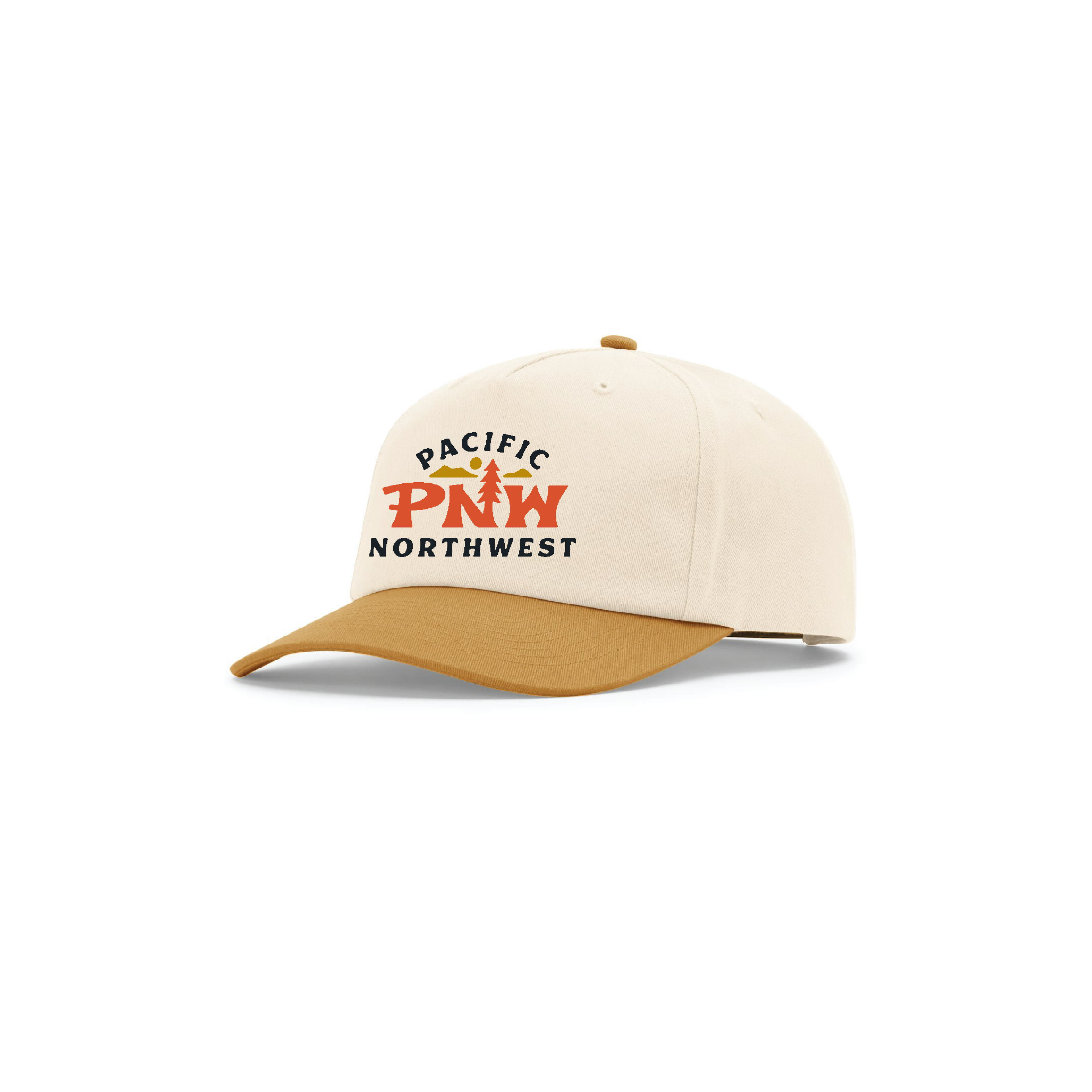 Franklin 2-Tone Hat Cream/Wheat Unisex , , , Long Sleeve Tee
