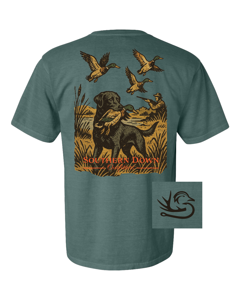 Vintage Retriever Tee Unisex , , , Long Sleeve Tee