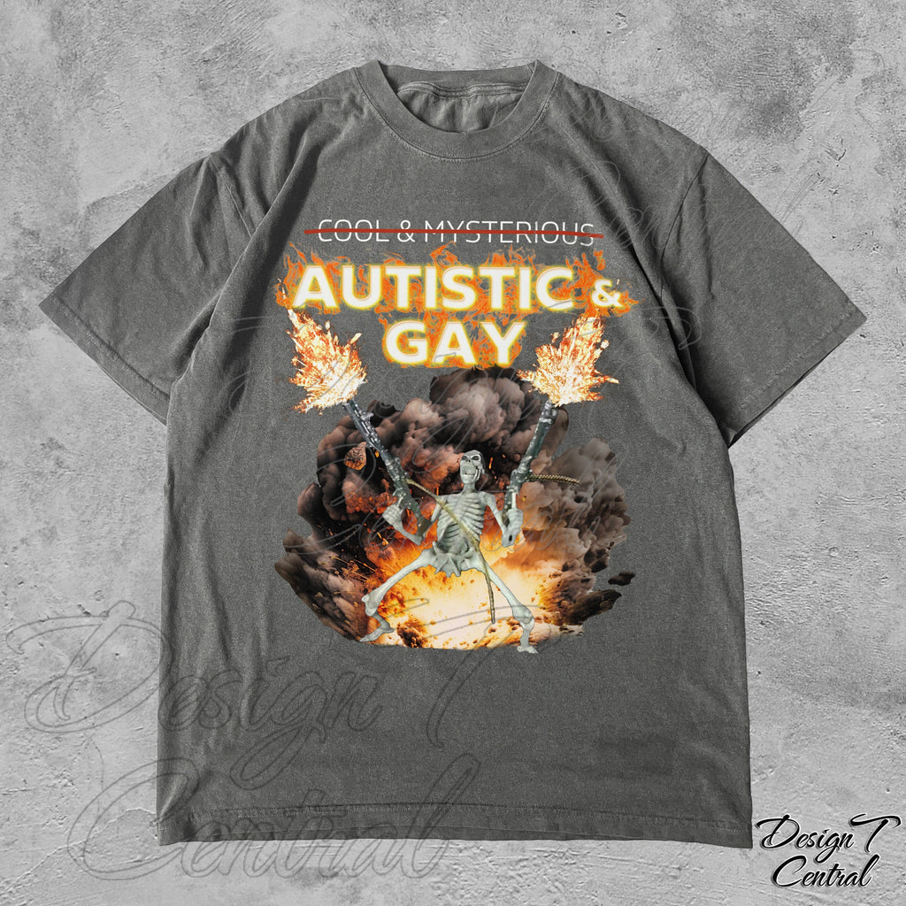 Autistic Gay Skeleton Explosion Unisex