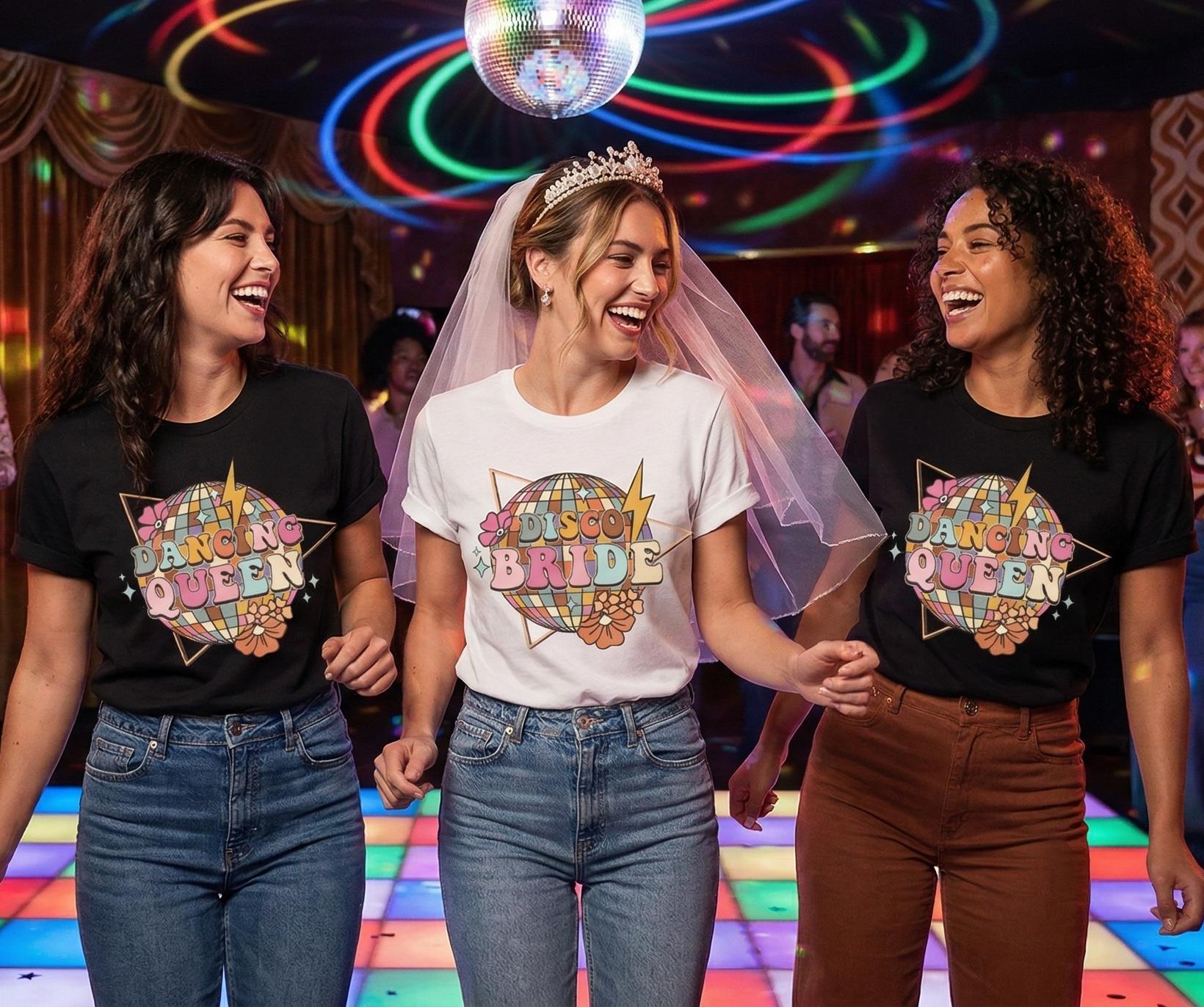 Disco Bachelorette Party Bride Squad Unisex