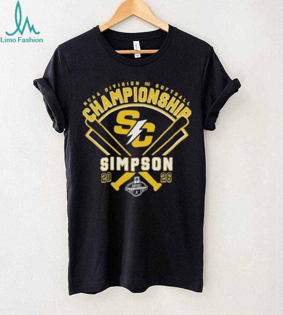 2026 NCAA Division III Softball Championship Simpson Storm Graphic T Shirt