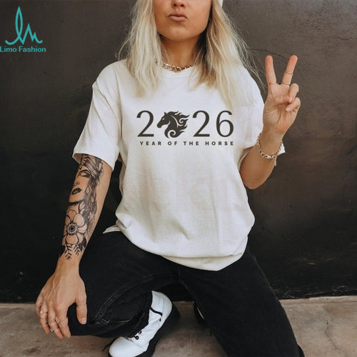 2026 Year of the Horse Chinese Zodiac Lunar New Year T Shirt