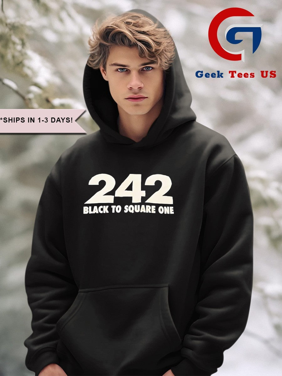 242 Black To Square One Unisex , , , Long Sleeve Tee