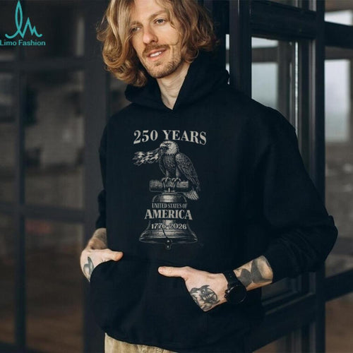 250 Years American Liberty Bell and Eagle 1776 2026 Vintage T Shirt
