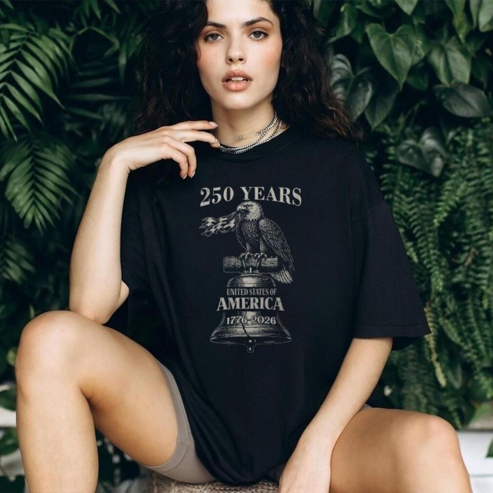 250 Years American Liberty Bell and Eagle 1776 2026 Vintage T Shirt