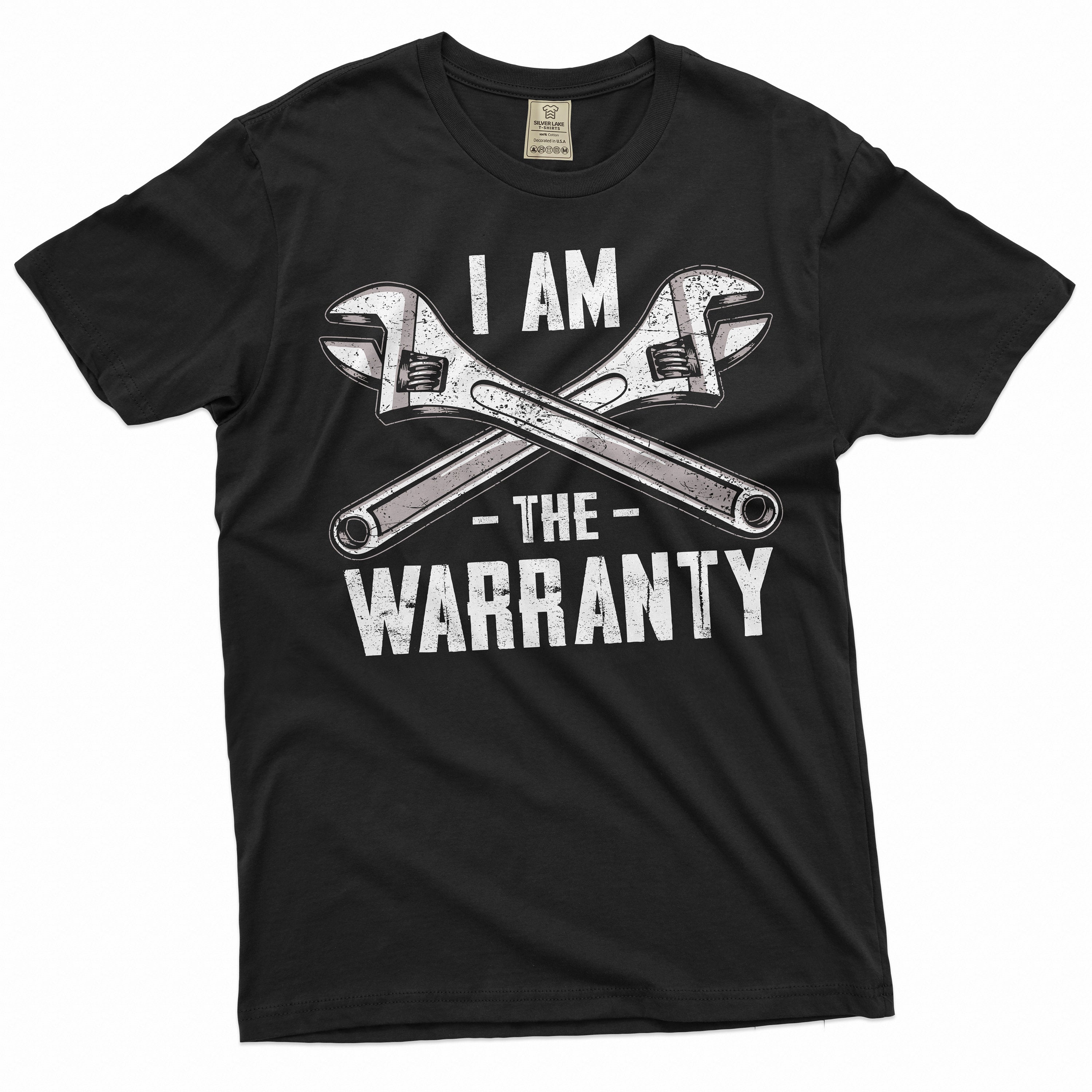 Am Warranty Father'S Day Dad Grandpa Papa Garage Mechanic Tee