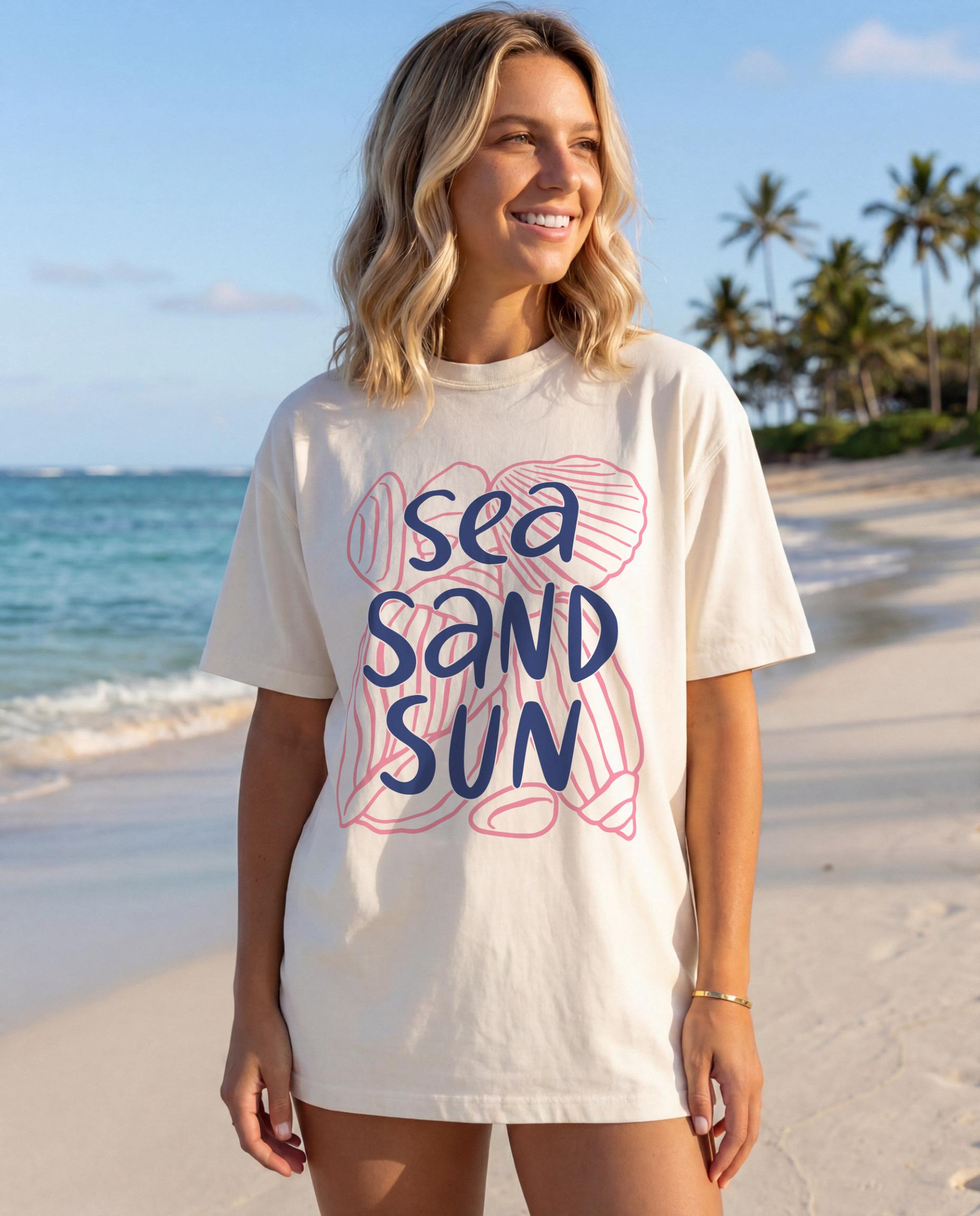Beach Sea Sand Sun Summer Vacation Unisex