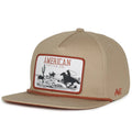 Roper 5-Panel Cotton Twill Snapback Hat Unisex , , , Long Sleeve Tee