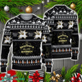 3D Blantons Bourbon Ugly Christmas Sweater Christmas Holiday Gift