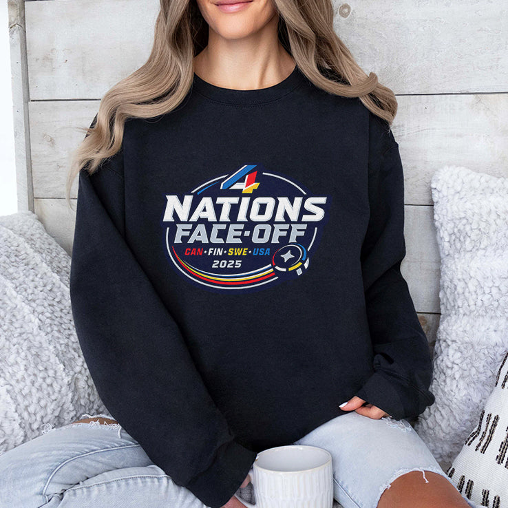 4 Nations Face-Off CAN FIN SWE USA 2025 T Shirt