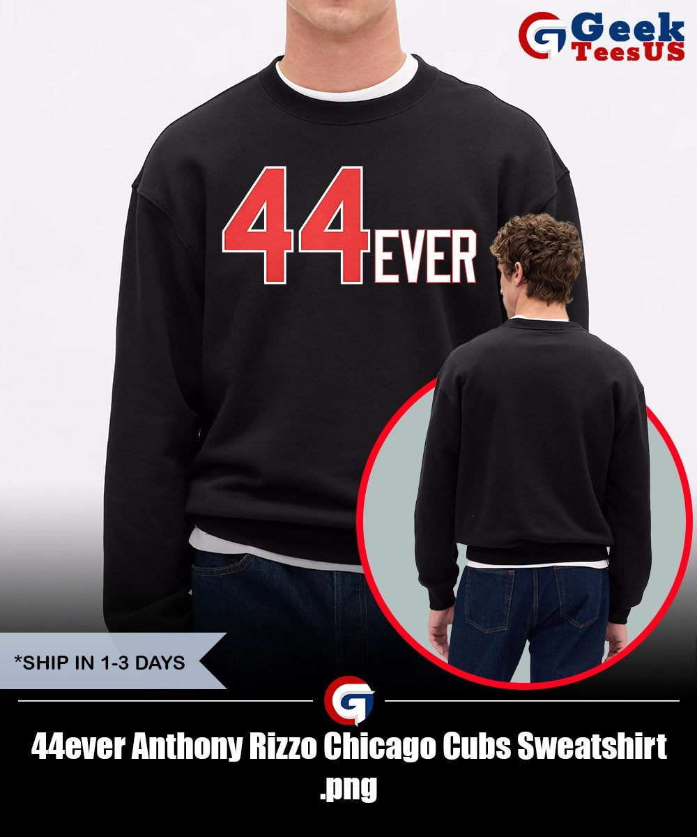 44ever Anthony Rizzo Chicago Cubs shirt Unisex , , , Long Sleeve Tee