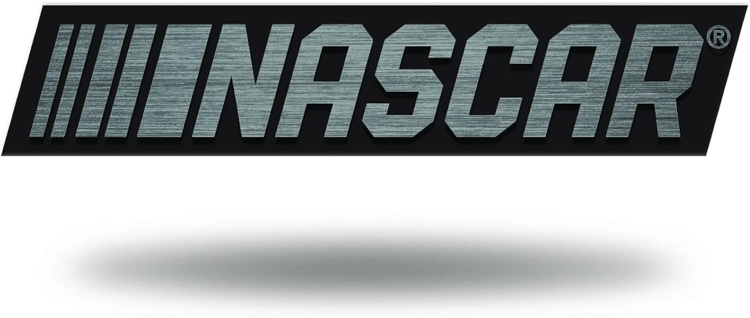 Rico Industries NASCAR Racing Signature Antique Nickel Auto Emblem for Car/Truck/SUV Unisex , , , Long Sleeve Tee