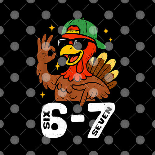 6 7 Six Seven Turkey Gen Z Alpha Meme T Shirt