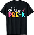 Oh Hey Pre-k Back to School Teachers Students Unisex , , , Long Sleeve Tee