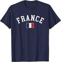 Vintage France Souvenir French Flag Retro Preppy Throwback Unisex , , , Long Sleeve Tee