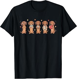 Funny Teacher Dachshund Cute Wiener Dog First Day of School Unisex , , , Long Sleeve Tee