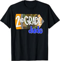 2nd Grade Dude Pencil First Day of School for Boys Unisex , , , Long Sleeve Tee