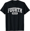 Fourth Grade Teacher First Day of 4th Grade Back to School Unisex , , , Long Sleeve Tee
