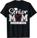 Senior Mom Class of 2027 Graduation Funny Graduate Unisex , , , Long Sleeve Tee