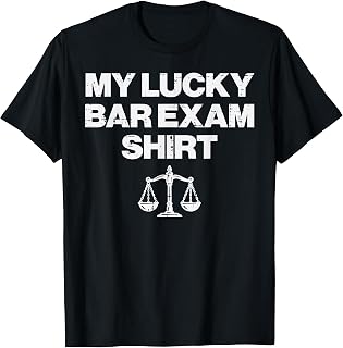 My Lucky Bar Exam Shirt Funny Law School Student Men Women Unisex , , , Long Sleeve Tee