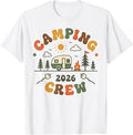 Camping Crew Retro Family Matching Camp Group Squad Team Unisex , , , Long Sleeve Tee