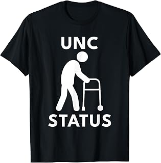 UNC Status Funny Old People Meme Unisex , , , Long Sleeve Tee