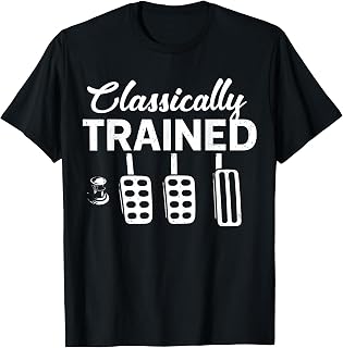 Classically Trained with Dimmer Manual Car Pedals Driving Unisex , , , Long Sleeve Tee