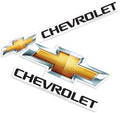 Popfunk Chevrolet Bowtie Emblem Collectible Stickers Unisex , , , Long Sleeve Tee