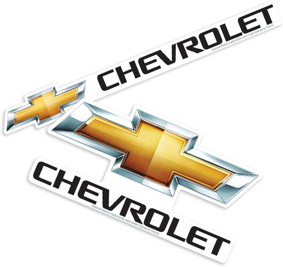 Popfunk Chevrolet Bowtie Emblem Collectible Stickers Unisex , , , Long Sleeve Tee