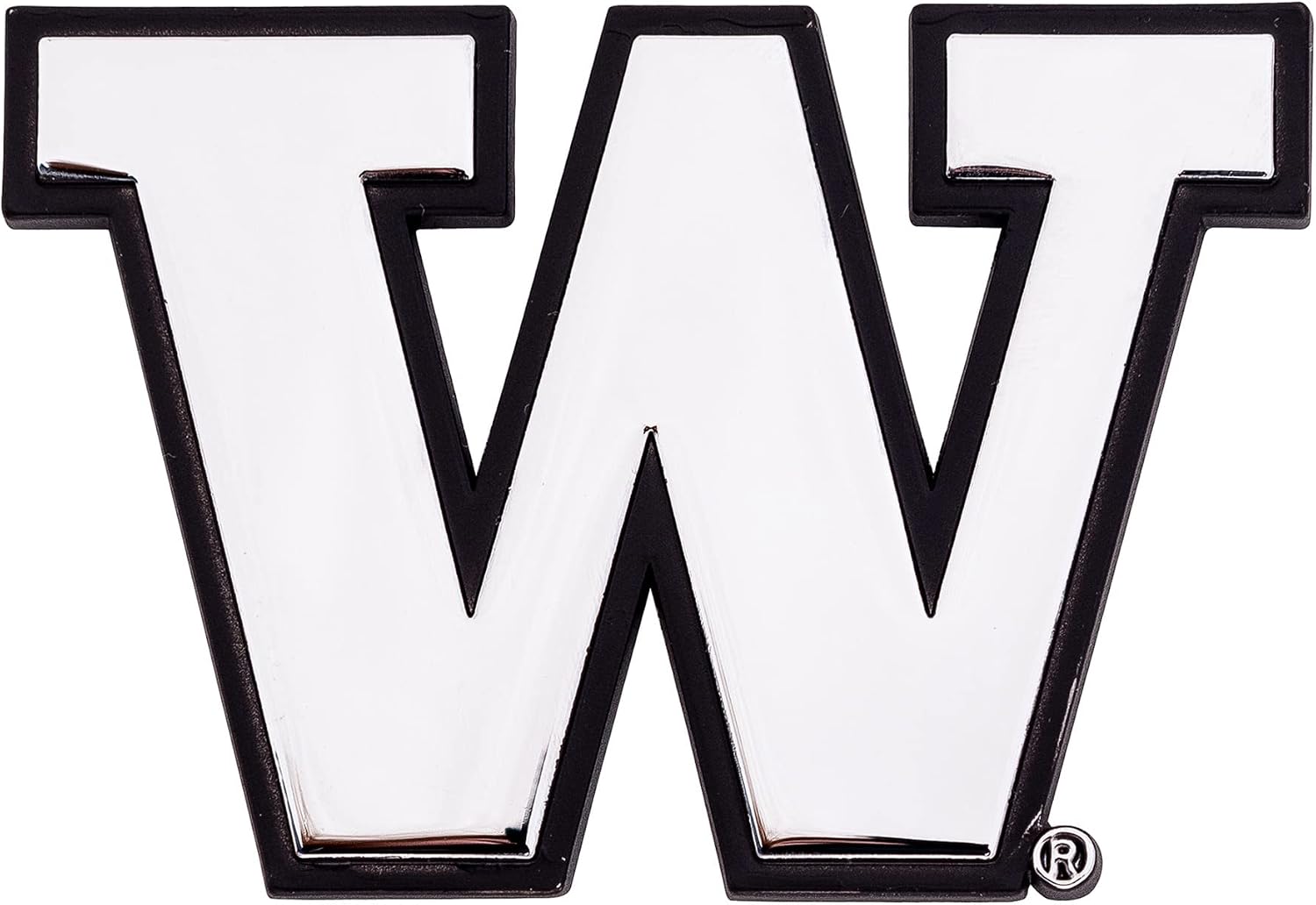 Desert Cactus University of Washington Metal 3D Auto Car Emblem Sticker Chrome U of W UW Huskies Husky Premium Truck Vehicle Emblems
