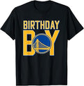 Golden State Warriors NBA Birthday Child Logo Unisex , , , Long Sleeve Tee