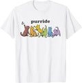 Rainbow LGBTQ Cat Purride Funny Gay Pride Month Equality Unisex , , , Long Sleeve Tee
