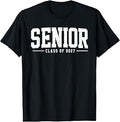 Senior Class of 2027 Graduate Student Graduation Unisex , , , Long Sleeve Tee