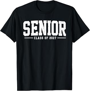 Senior Class of 2027 Graduate Student Graduation Unisex , , , Long Sleeve Tee