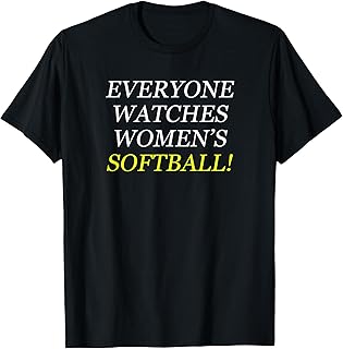 Everyone Watches Women's Softball Unisex , , , Long Sleeve Tee