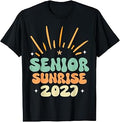 Senior Sunrise 2027 Class of 2027 Graduation High School Unisex , , , Long Sleeve Tee