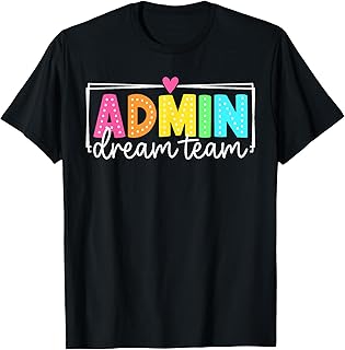 Admin Dream Team Back to School Teachers Students Unisex , , , Long Sleeve Tee