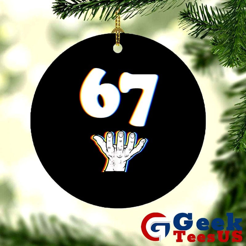 67 hands meme funny shirt Unisex , , , Long Sleeve Tee