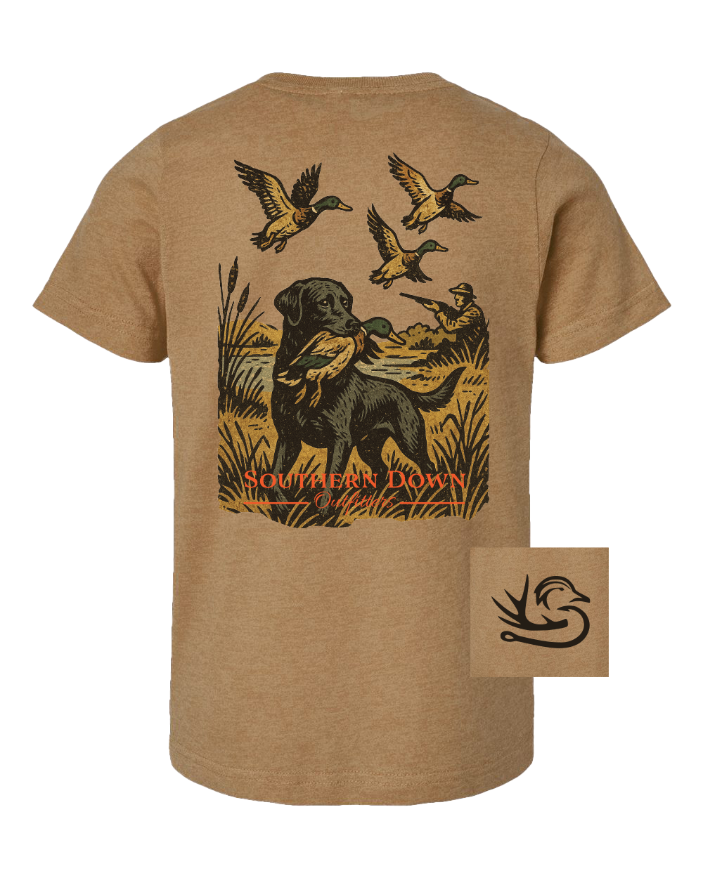 Vintage Retriever Toddler Tee Unisex , , , Long Sleeve Tee